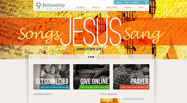 fellowship-dallas-church-website-design