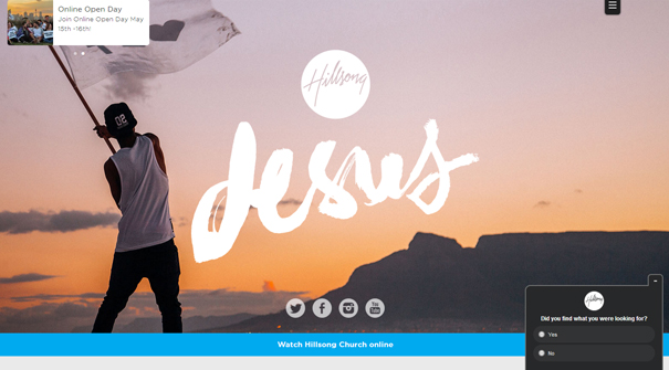 hillsong-church-website-design