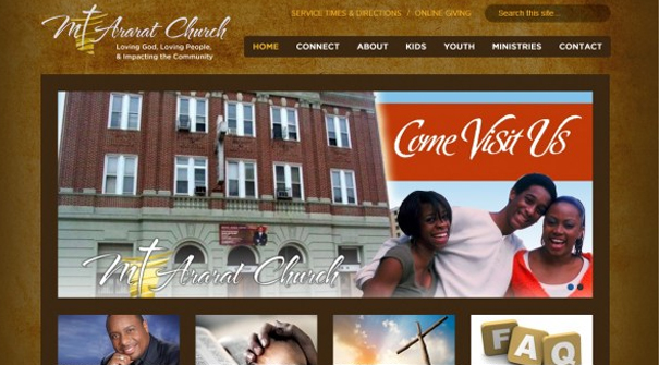 mount-ararat-church-website-design