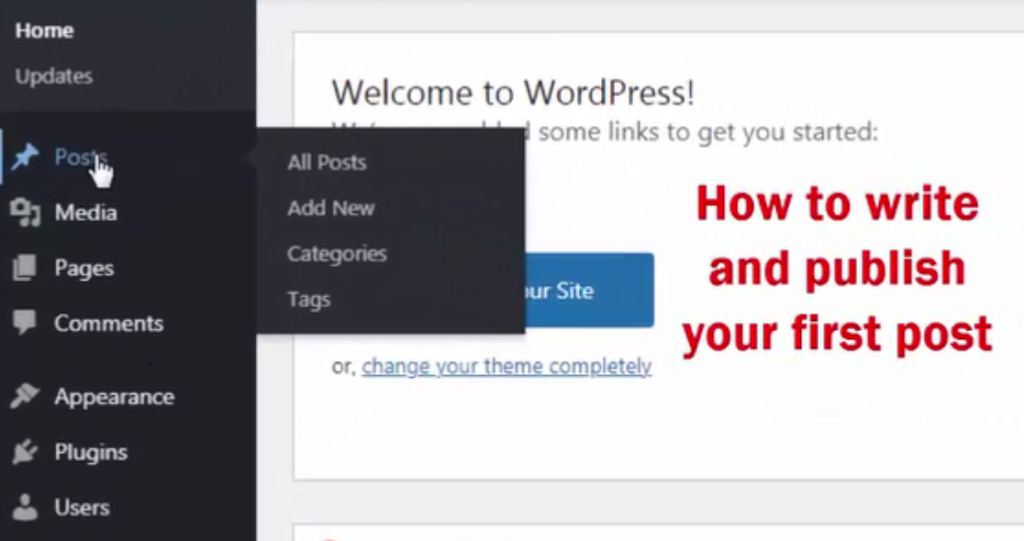 Add New Post to WordPress