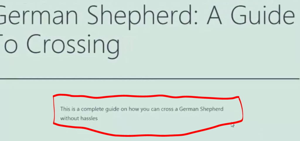 Your researched keywords must be within the first 100 words of your introduction.